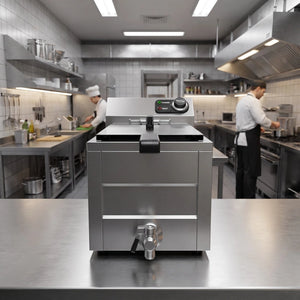 Electric Counter Fryer 1x8L 3kW