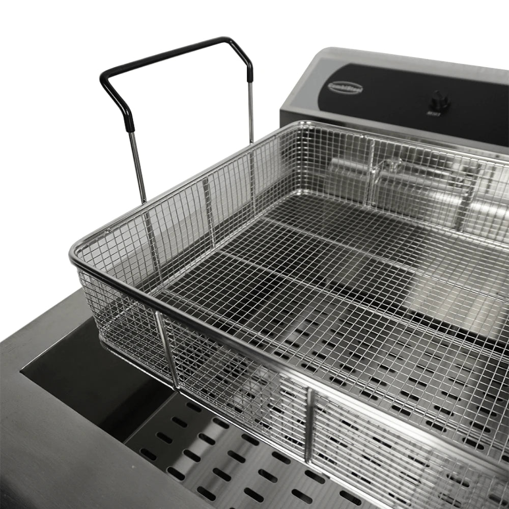 Electric Counter Fryer 25l With Drain Valve