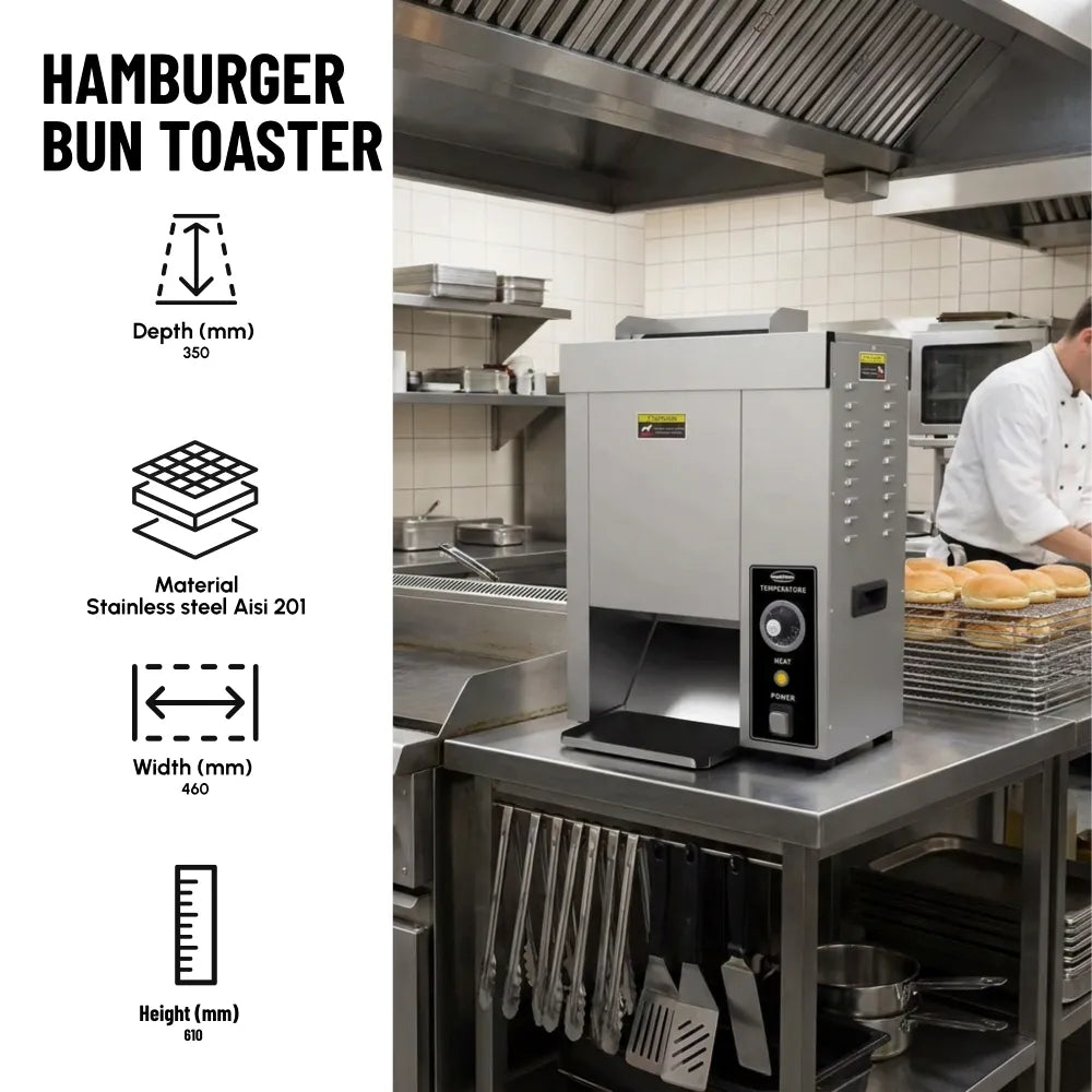 HAMBURGER BUN TOASTER