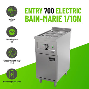 Entry 700 Electric Bain-Marie 1/1GN