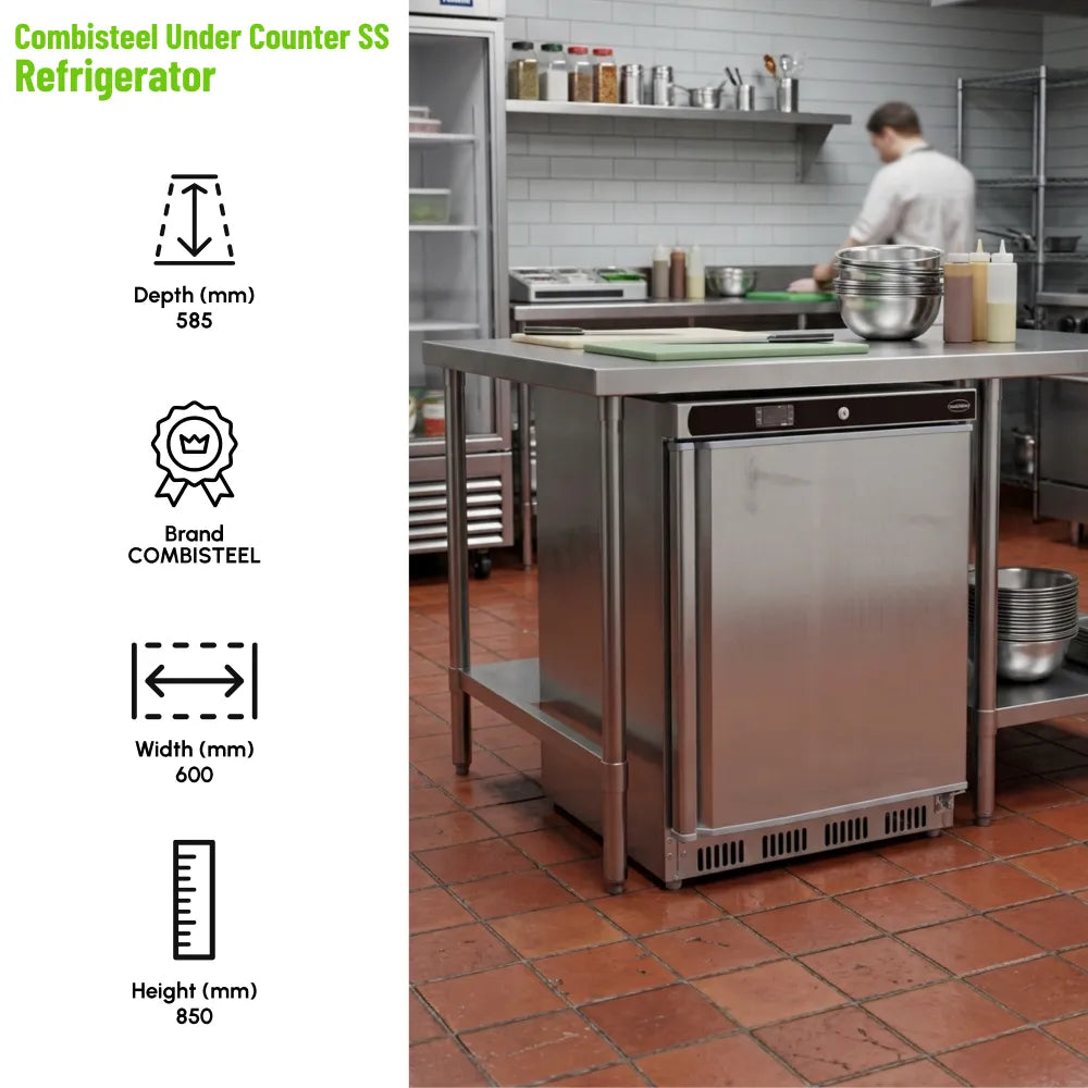 Refrigerator SS 1 Door Digital 113L