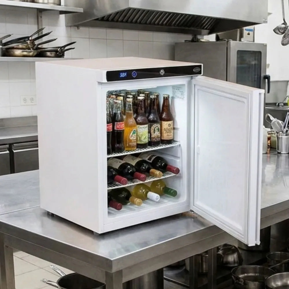 Refrigerator SS 1 Door Digital 113L Stainless Top