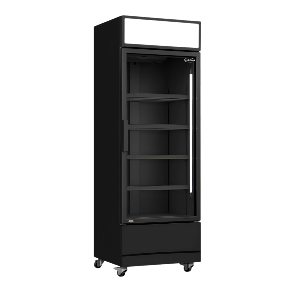Refrigerator Glass Door FCU-370 Black