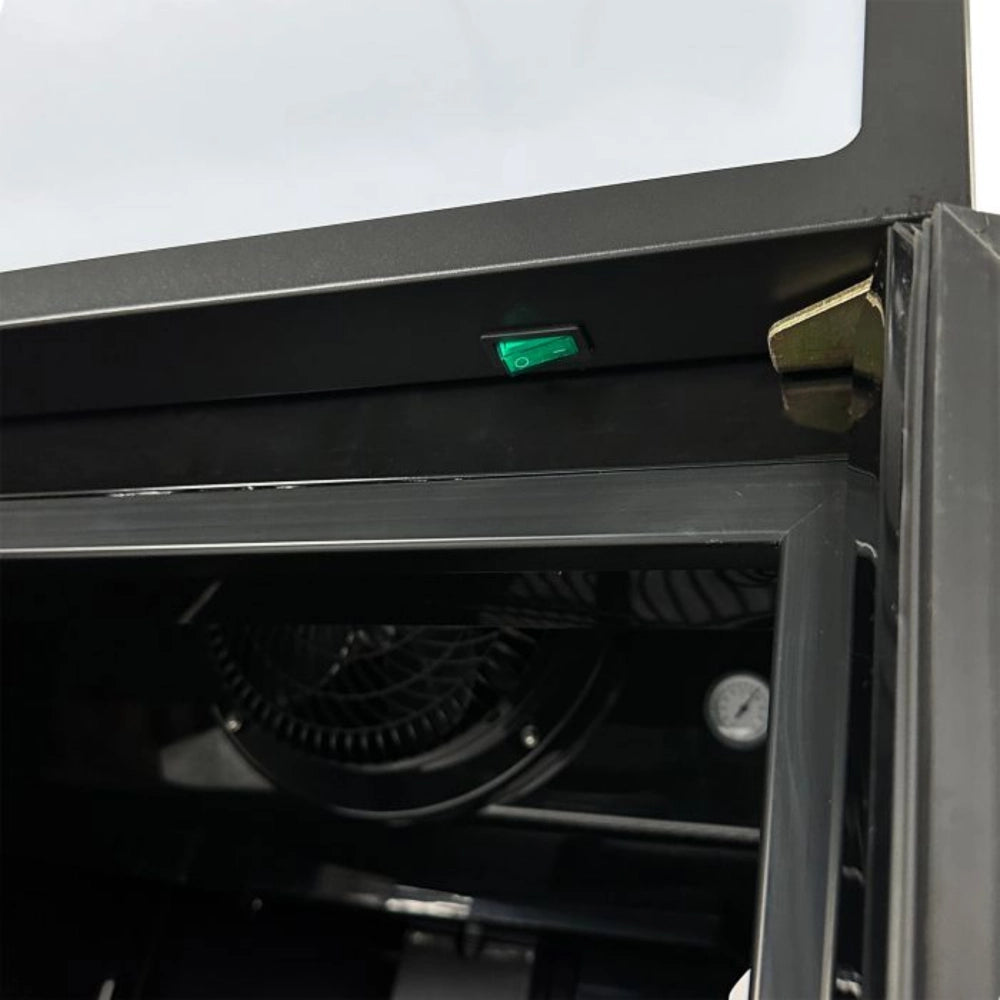 Refrigerator Glass Door FCU-370 Black