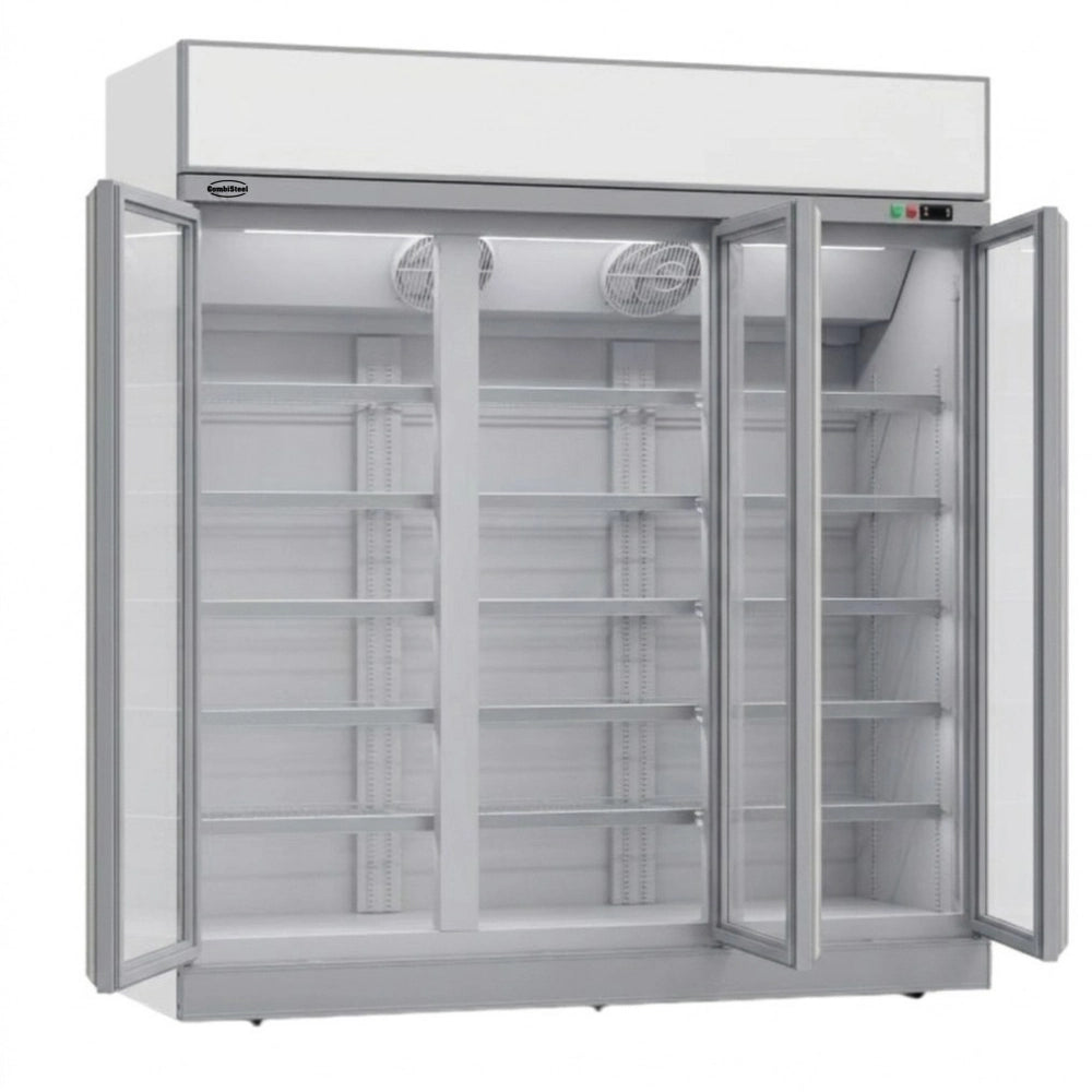 White 3-Door Display Freezer INS-1530F