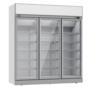 White 3-Door Display Fridge INS-1530R