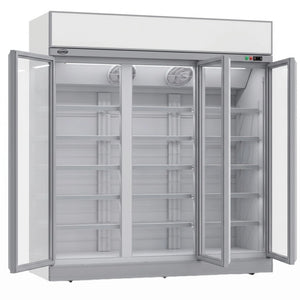 White 3-Door Display Fridge INS-1530R