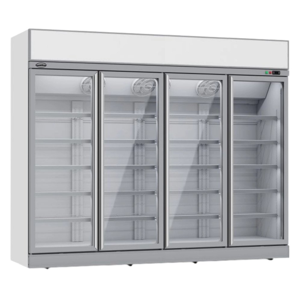 White 4-Door Display Freezer INS-2060F