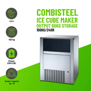 Ice Cube Maker 100kg/24h