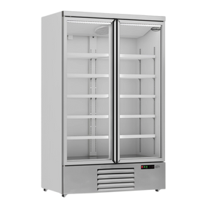 White 2-Door Display Fridge JDE-1000R