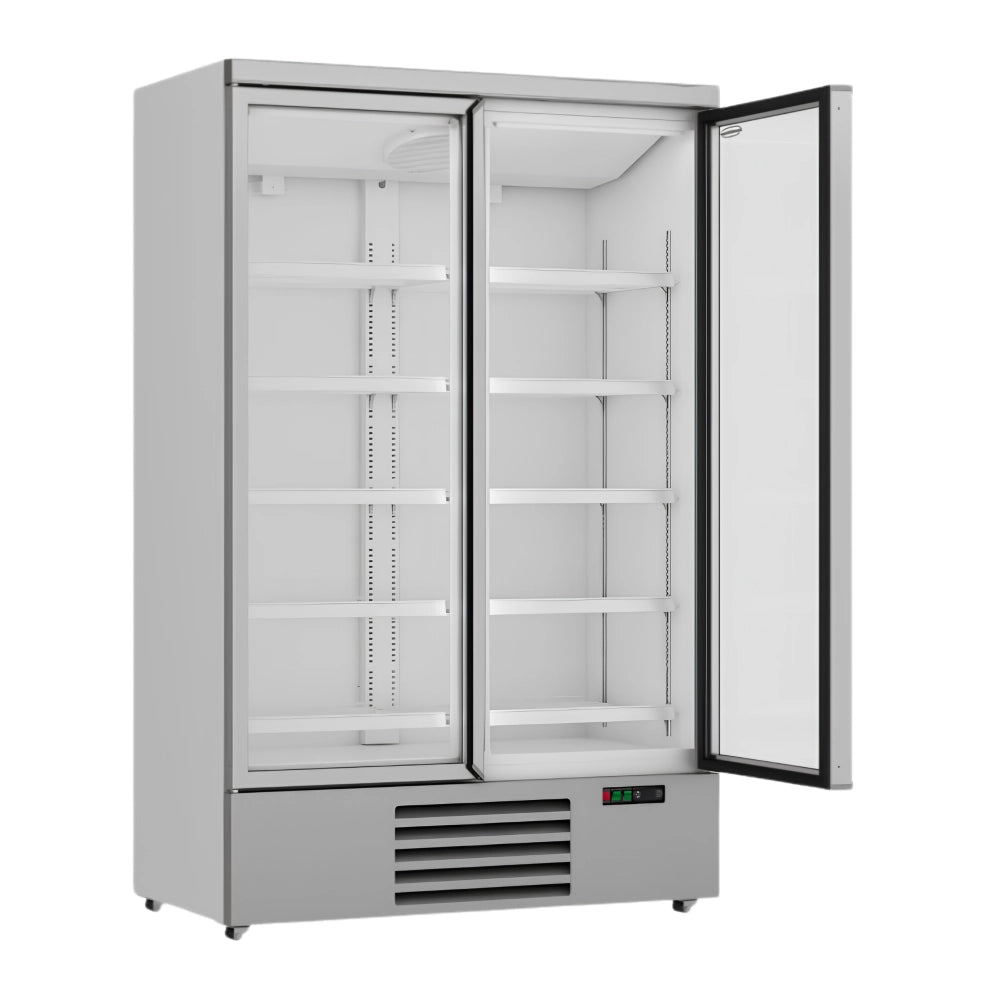 White 2-Door Display Fridge JDE-1000R