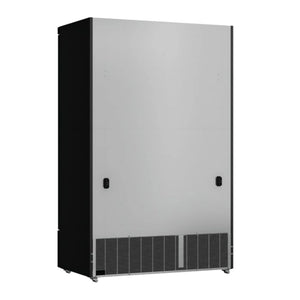 Black 2-Door Display Fridge JDE-1000R