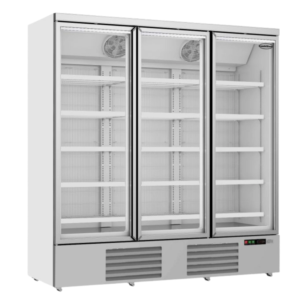 White 3-Door Display Freezer JDE-1530F