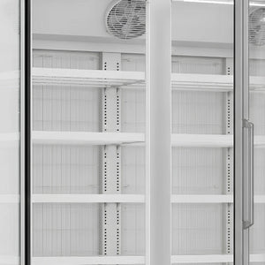 White 3-Door Display Freezer JDE-1530F
