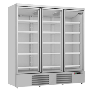 White 3-Door Display Fridge JDE-1530R