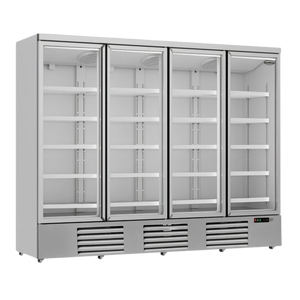 White 4-Door Display Fridge JDE-2025R