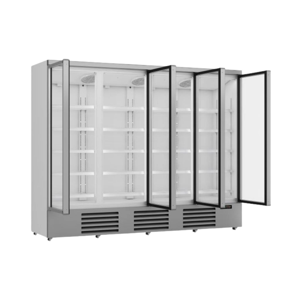 White 4-Door Display Fridge JDE-2025R