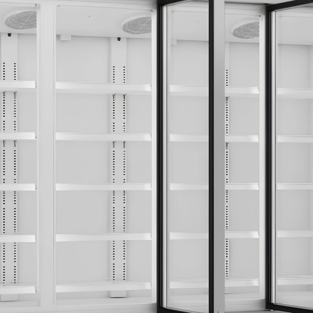 White 4-Door Display Fridge JDE-2025R