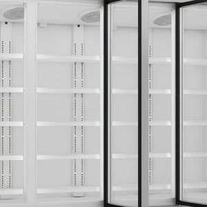 White 4-Door Display Fridge JDE-2025R