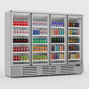 White 4-Door Display Fridge JDE-2025R