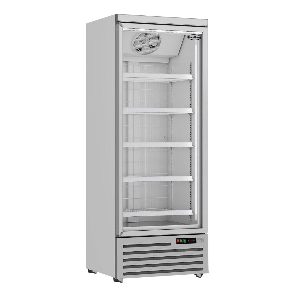 White 1-Door Display Freezer JDE-600F
