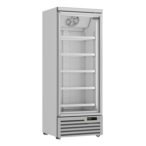 White 1-Door Display Freezer JDE-600F