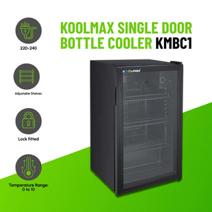 KMBC1 Single Hinged Door Bottle Cooler