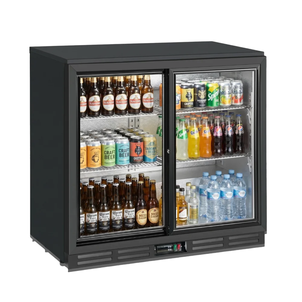 KMBC2SL Double Sliding Door Bottle Cooler