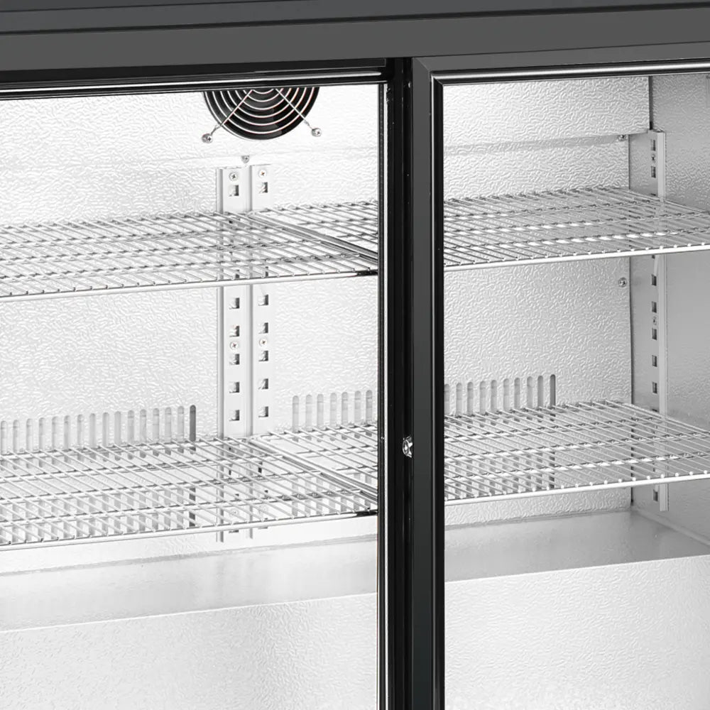 KMBC2SL Double Sliding Door Bottle Cooler