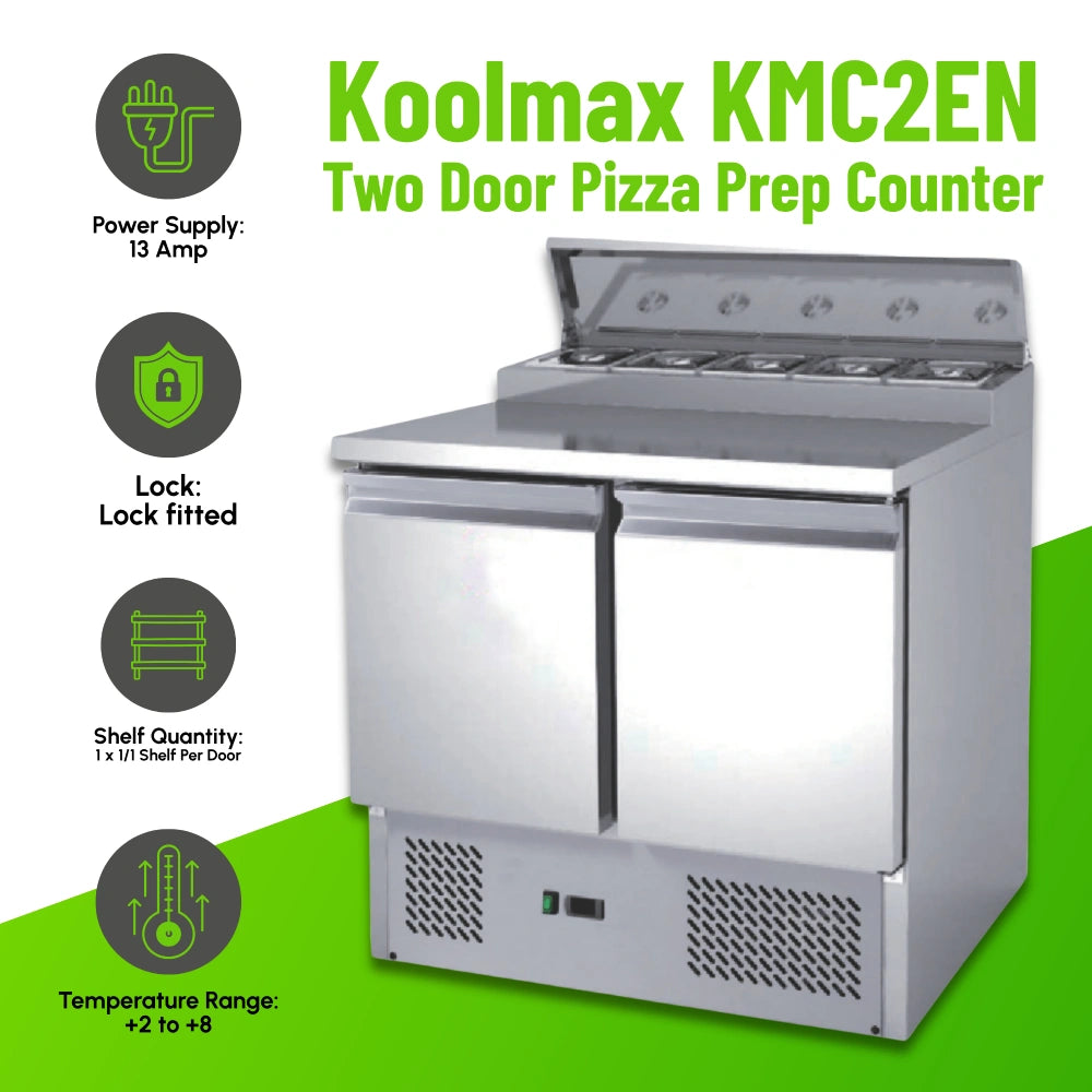 2-Door Pizza Prep Counter