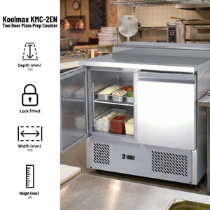 2-Door Pizza Prep Counter