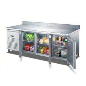 KMC3DS Triple Door Prep-Counter Chiller