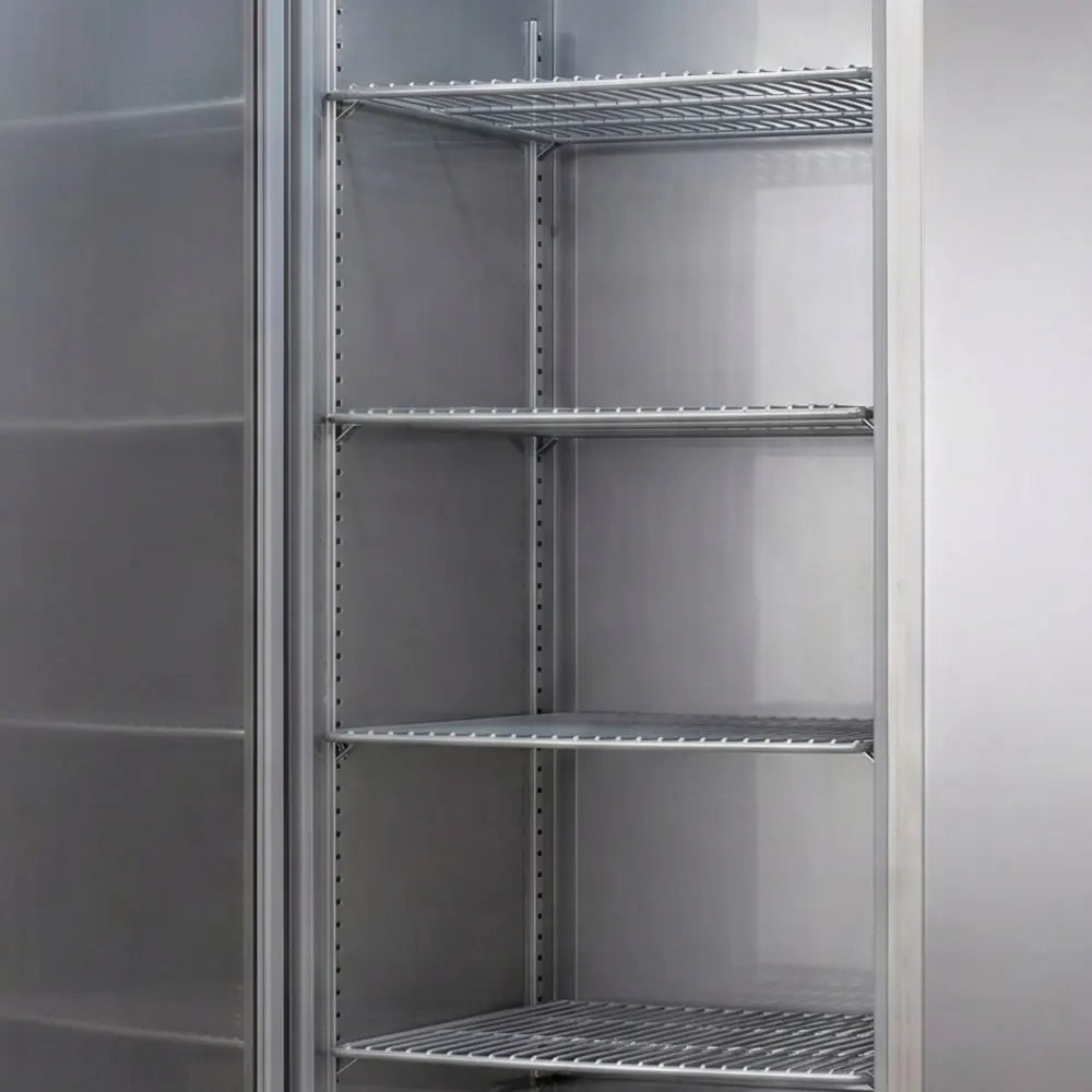 KMC400S Single Door Upright Chiller Stainless-Steel