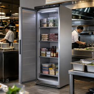 KMC600S Single Door Upright Chiller Stainless-Steel