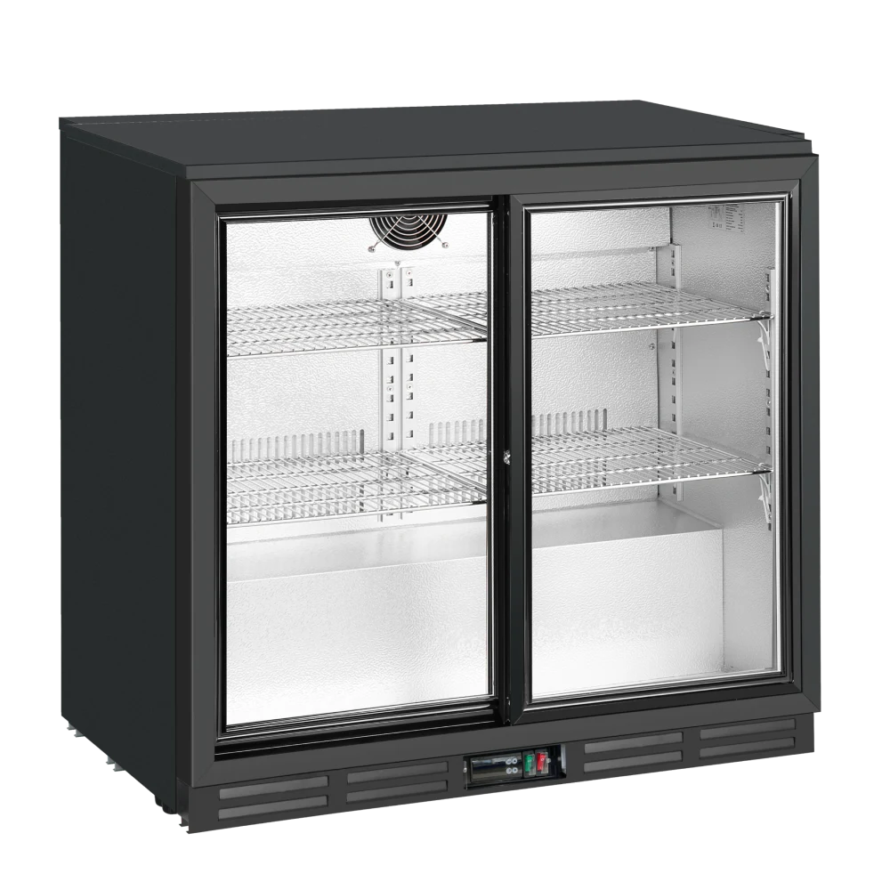 Koolmax KMBC2SL Double Sliding Door Bottle Cooler