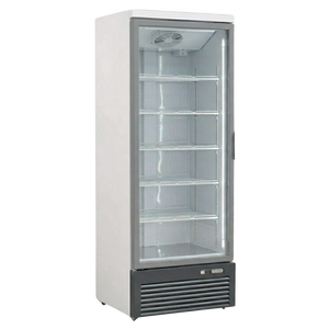 Koolmax KMC700G Grey Single Glass Door Upright Chiller