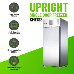 Koolmax KMF1SS Single Door Upright Freezer
