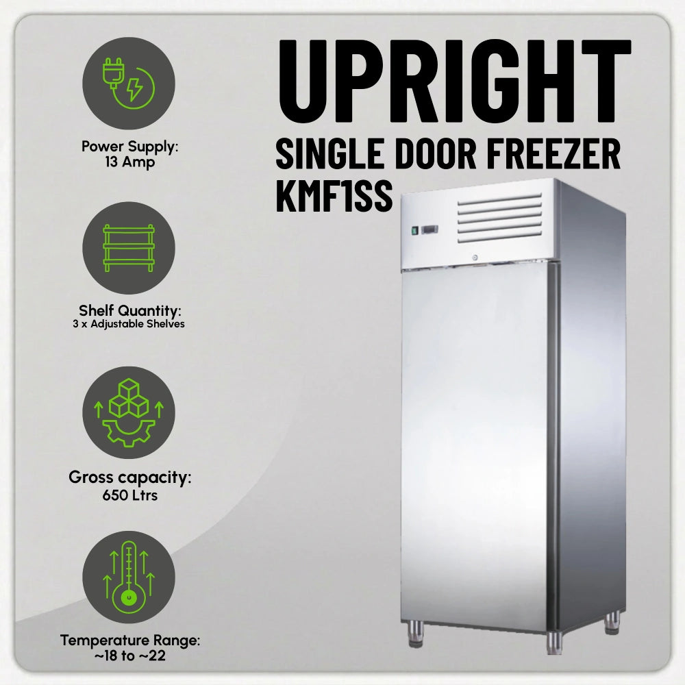 Koolmax KMF1SS Single Door Upright Freezer