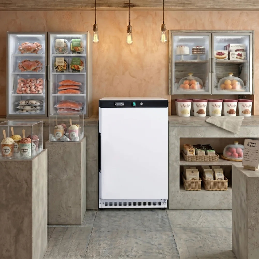 Koolmax KMF200 Under-Counter Freezer White Finish