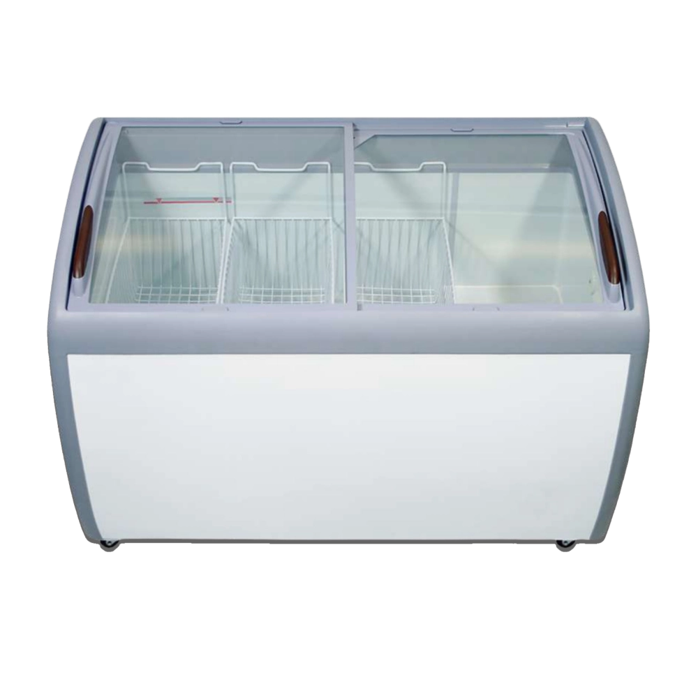 Koolmax KMF300IC Glass Lid Chest Display Freezer