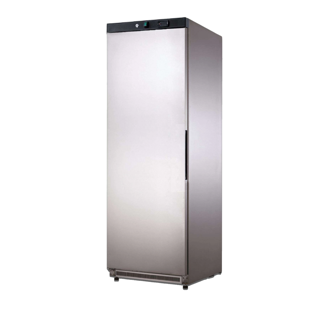Koolmax KMF400S Single Door Upright Freezer Stainless Steel