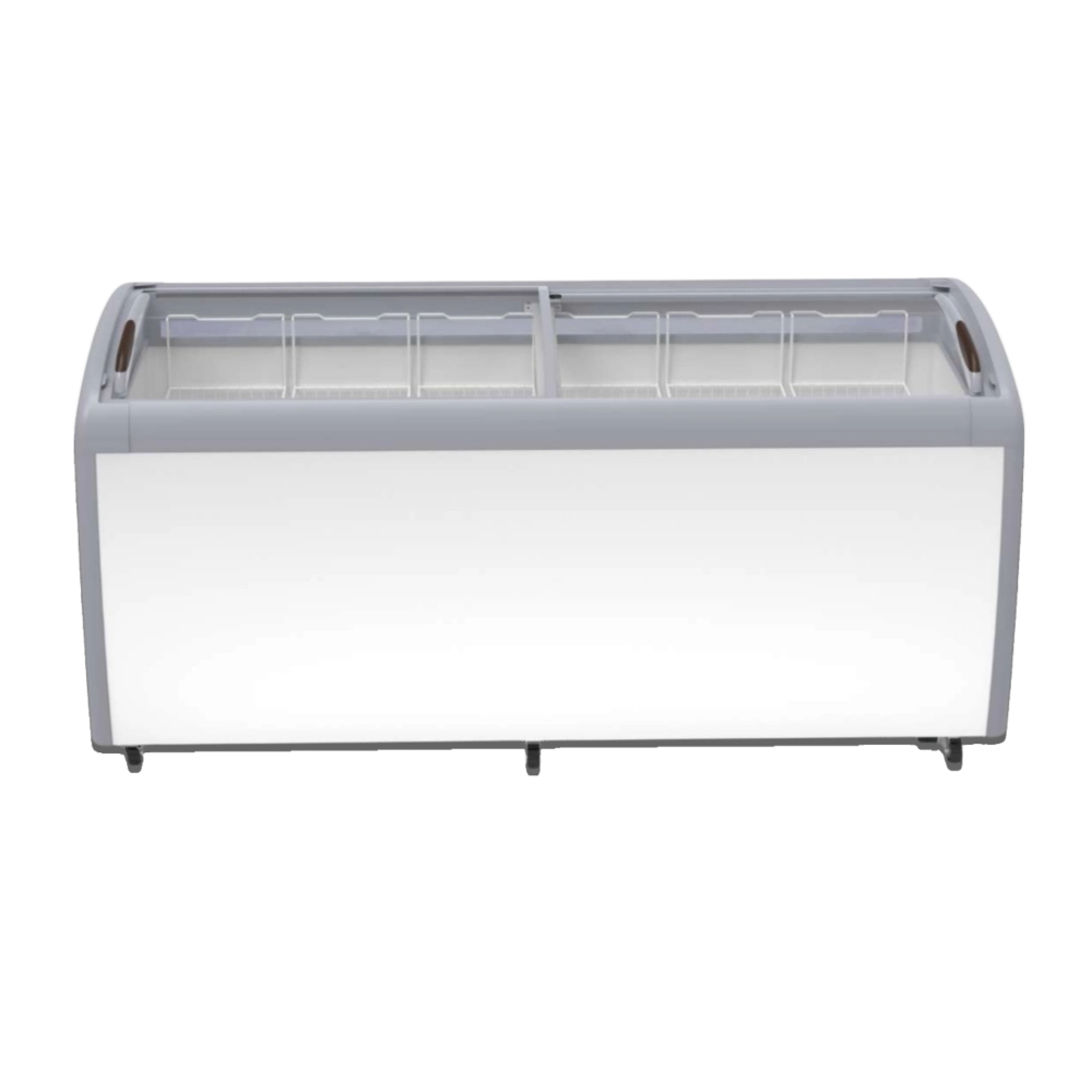 Koolmax KMF500IC Glass Lid Chest Display Freezer