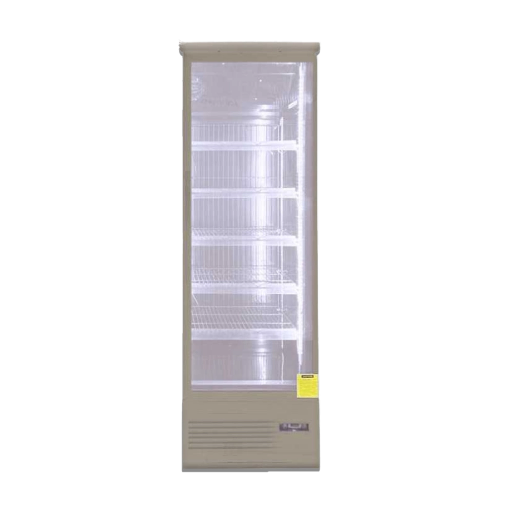 Koolmax KMF700 Single Door Grey Upright Display Freezer