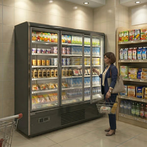 Koolmax NICE 1875 Full Glass Door Integral Multideck Chiller