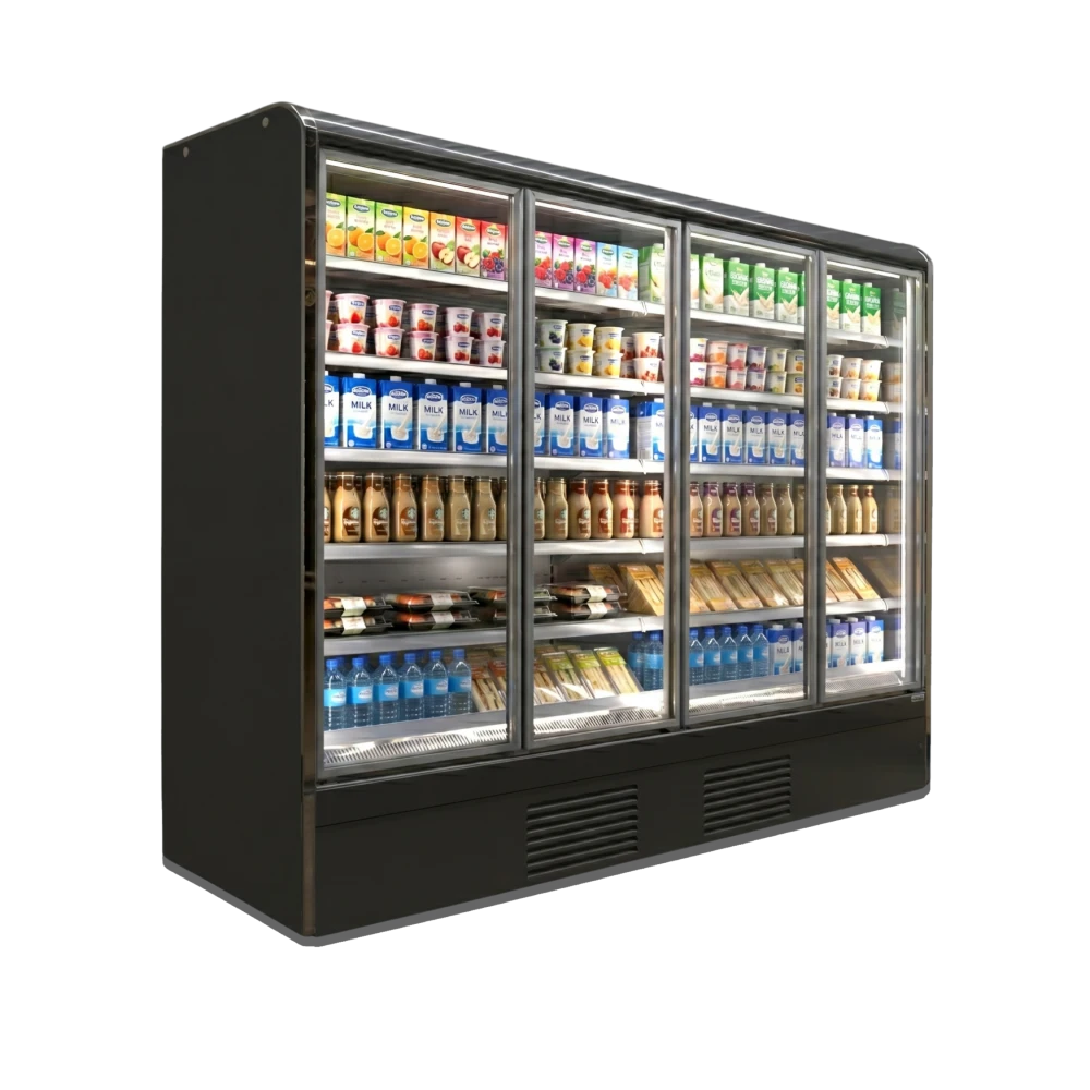 Koolmax NICE 2500 Full Glass Door Integral Multideck Chiller