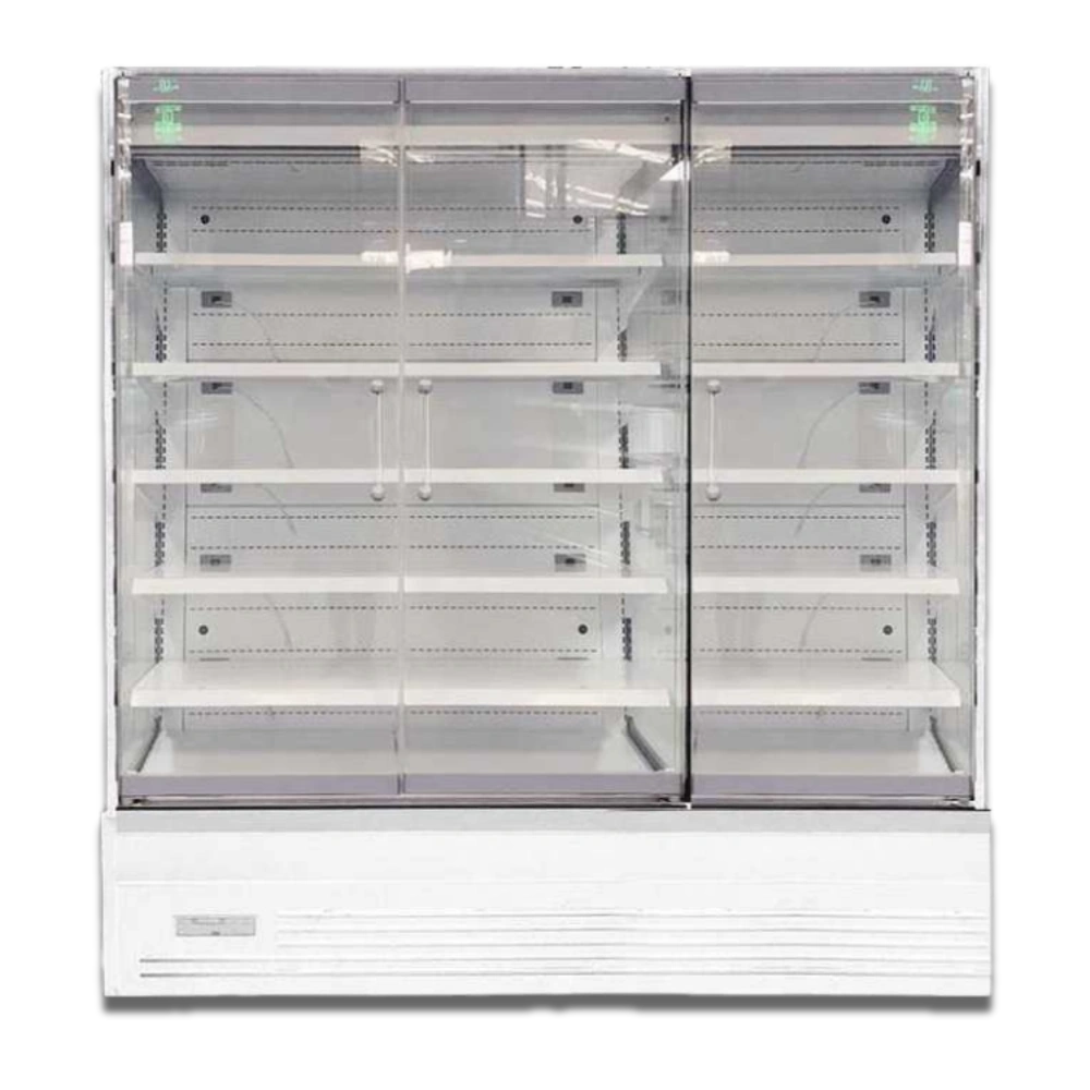 Koolmax OASIS 1875 Front Glass Door White Multideck