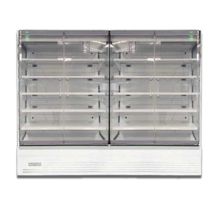 Koolmax OASIS 2500 Front Glass Door White Multideck