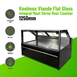 Koolmax VIANDE 1250 Integral Meat Serve Over Counter