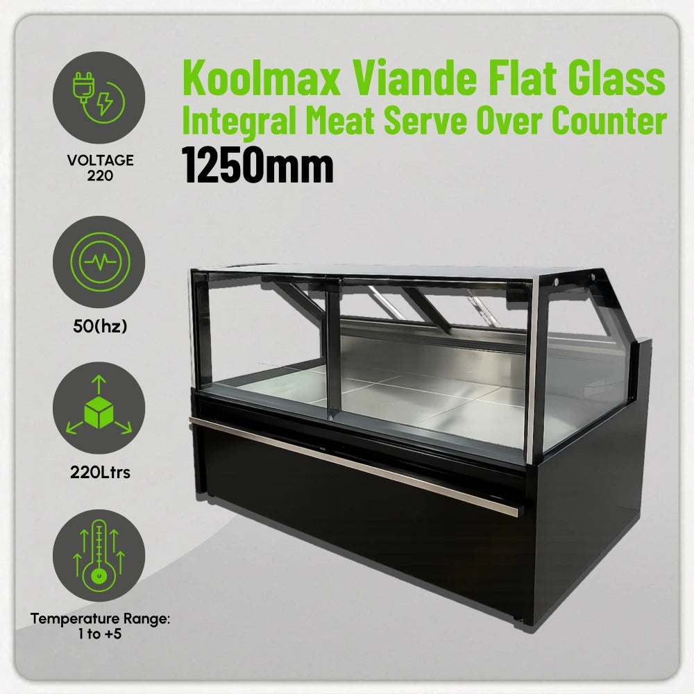 Koolmax VIANDE 1250 Integral Meat Serve Over Counter