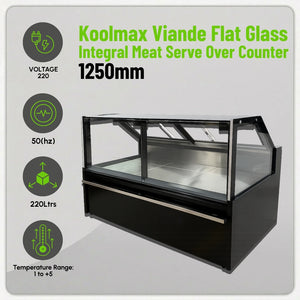 Koolmax VIANDE 1250 Integral Meat Serve Over Counter